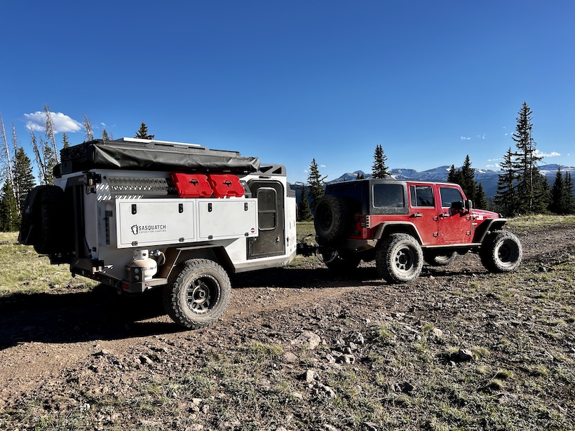 Sasquatch Trailer, overland trailers, off-road trailers, overlanding, overland, off-roading, off-road, vehicle supported adventure, 