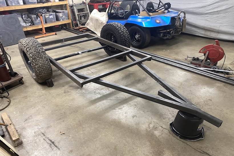 Budget Harbor Freight Off-Road Trailer Build. Making An Overland Trailer On  The Cheap. 