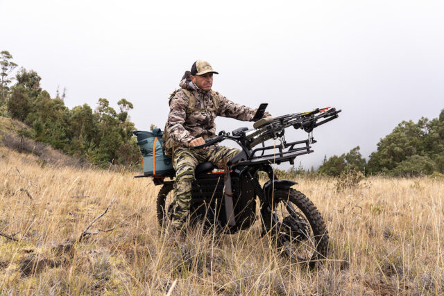 UBCO Hunt Edition, EVA, ELECTRIC ADVENTURE BIKE, e-Bikes, overland bikes, overlanding, hunt, bow hunting bike, overland,