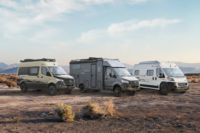 Winnebago, adventure van, EKKO, SOLIS, Revel,