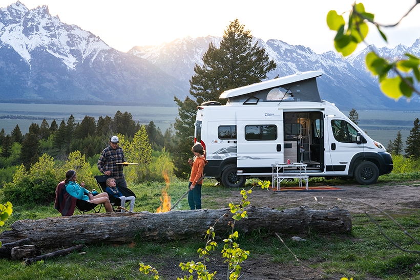 Revel, winnebago, adventure van, overland van, van life, 