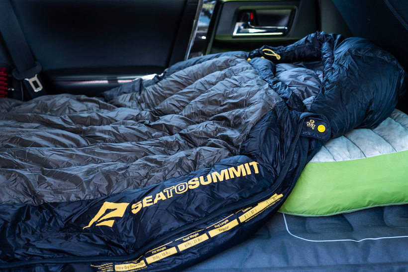 sea to summit, spark pro, sleeping bag, overland, overlanding, 