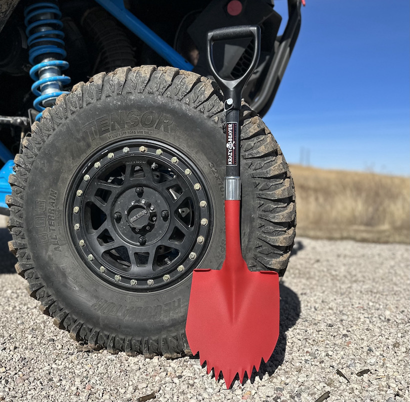 Krazy Beaver tools, kRAZY bEAVER, oVERLAND SHOVELS, OVERLABDING, OVERLAND GEAR, 