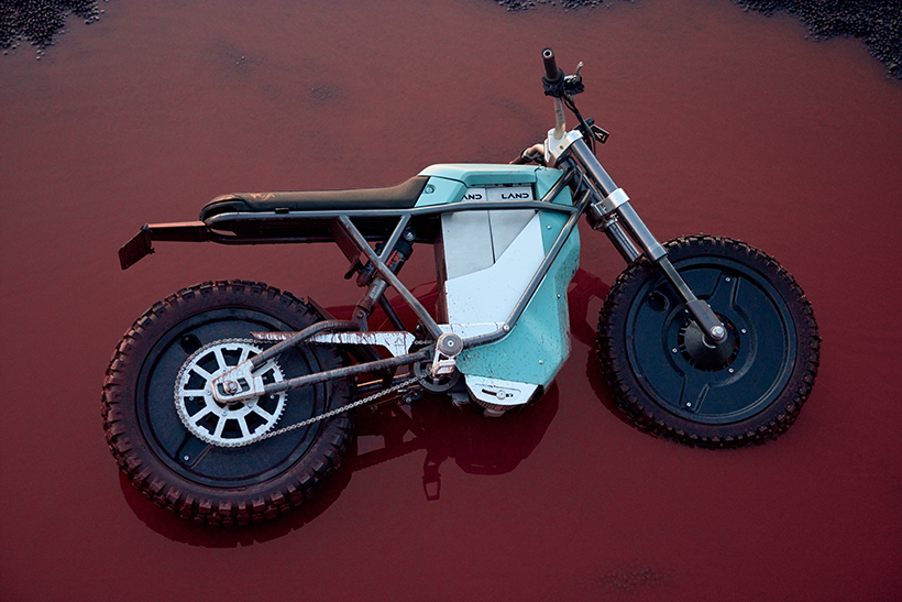 LandMoto, district scrambler, EV motorcycle, overlanding, Holiday Gift Guide, 