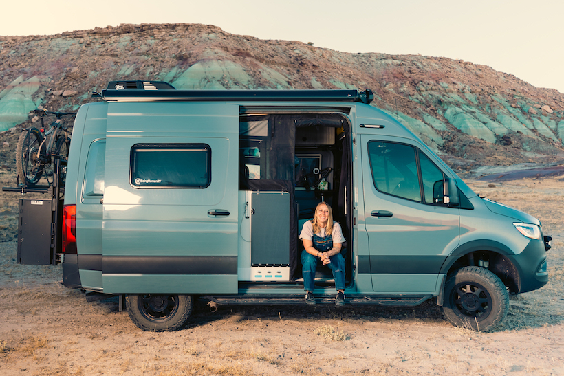 Angie Peacock, Winnebago Revel, van life , adventure van, overlanding, overland, 