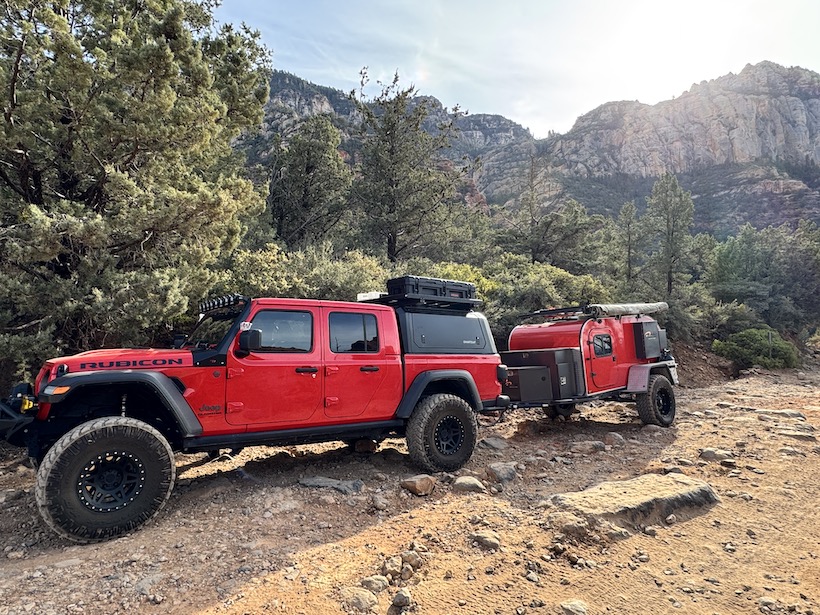 jeep gladiator, Moby1, Sedona off-road, Schnebly Hill, onX, OVERLANDING, OVERLAND, 