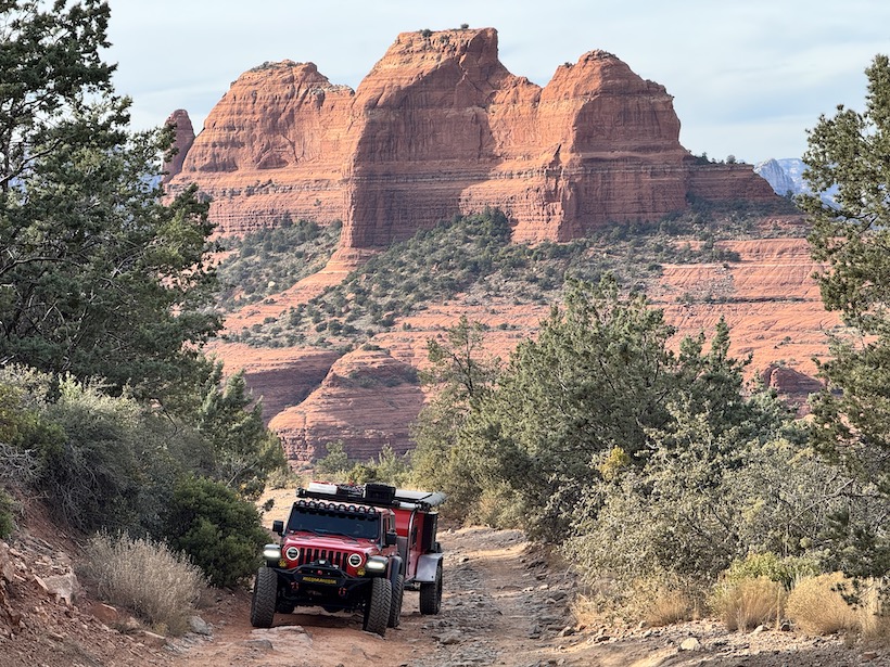 jeep gladiator, Moby1, Sedona off-road, Schnebly Hill, onX, OVERLANDING, OVERLAND, 