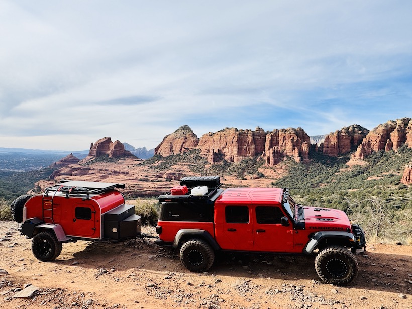 jeep gladiator, Moby1, Sedona off-road, Schnebly Hill, onX, OVERLANDING, OVERLAND, 