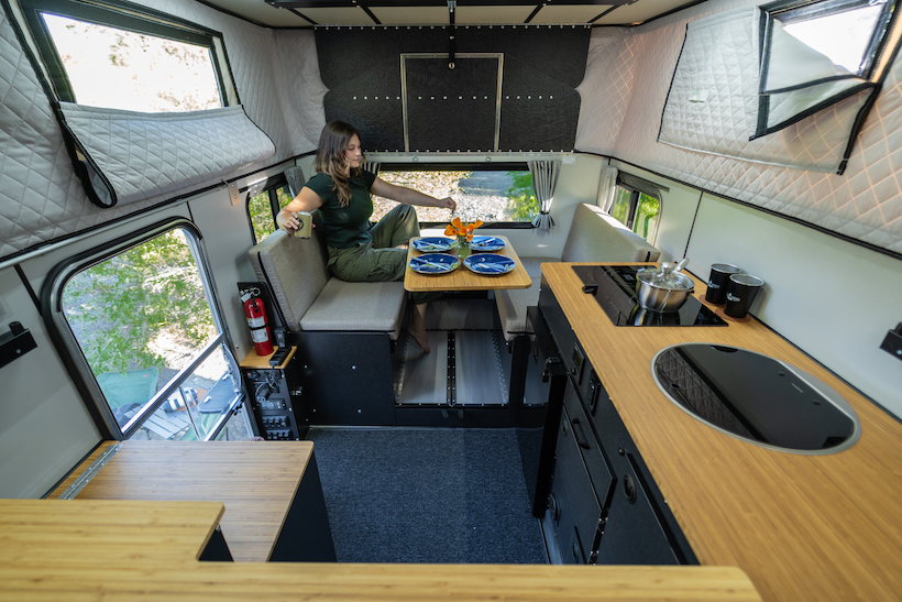 Hawk+, Hawk+ FWC, four wheel campers, flatbed camper, overlanding, overland, overland camper,