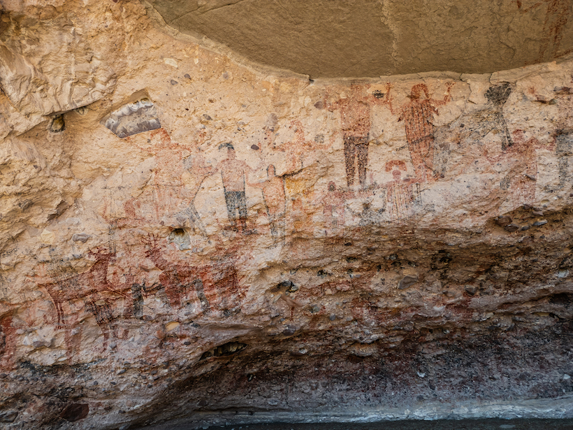 Rock Art Pictographs, four wheel campers, overlanding, overland, baja,