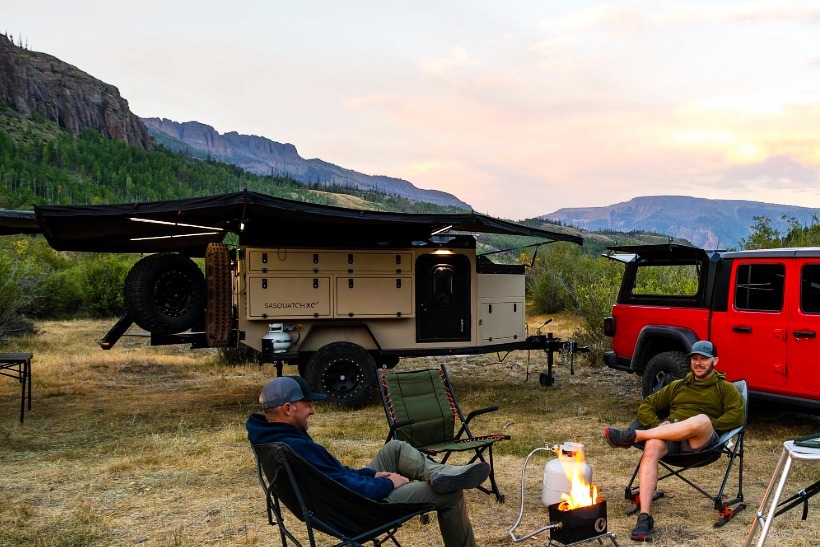 Sasquatchxc, overland trailer, off-road trailer, highland 60, overlanding, Ultimate off-road trailer guide, 